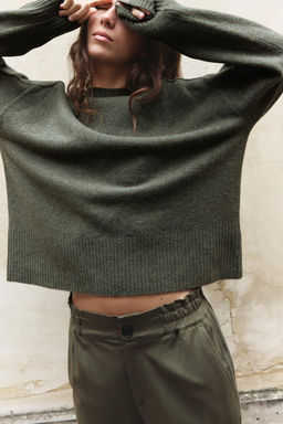 SOFT-TOUCH KNIT SWEATER