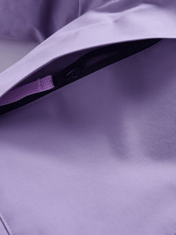 Парка зимняя подростковая для девочки с капюшоном сиреневого цвета 9538Sn - Valianly фото 12