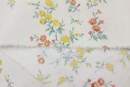 Сатин Канти - цветочные дорожки, (комп), ш.2.35м, хлопок-100%, 120гр/м.кв - Купава фото 5