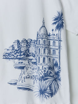 Футболка мужская белая прямого кроя - Mark formelle фото 6