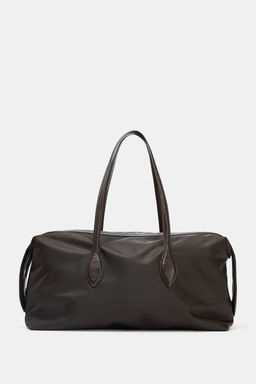 NYLON ELONGATED CITY BAG
