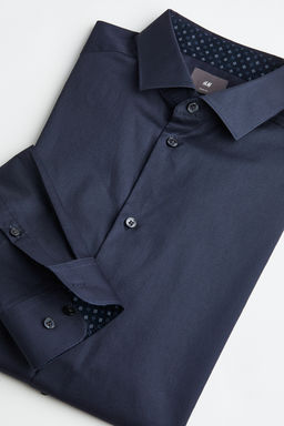 Camisa en algodon premium Slim Fit - H&m фото 2