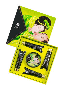 Набор Shunga Секрет Гейши (Geishas Secret), 5 средств, аромат зеленый чай