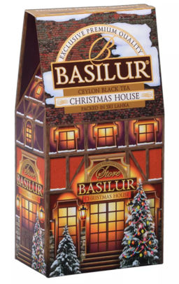 Коллекция Праздничный домик / Рождественский домик / (71083) черн. вес 100 г (BASILUR)