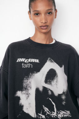 Sudadera oversize con estampado - H&m фото 2