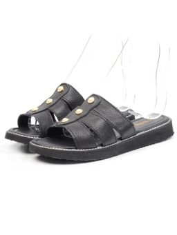 08-K18-A BLACK Сандалии женские (натуральная кожа)