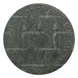 Монета 10 пфеннигов 1917 года Германия  Нотгельд Ашшафенбург