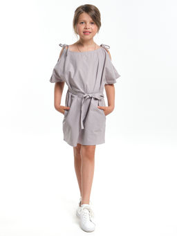 Платье летнее из хлопка UD 7937 св.серый - Mini maxi фото 4