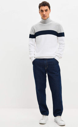 Джемпер P521-1569 white/grey - Primm фото 5