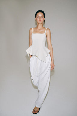 TOP PEPLUM ZW COLLECTION / Crudo