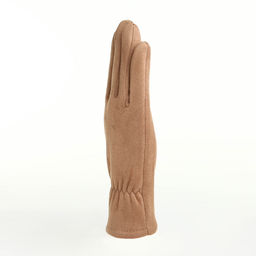 Перчатки женские, безразмерные, без утеплителя, бежевые