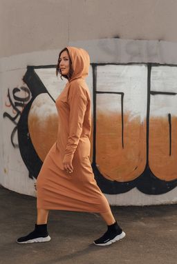 Платье футер 2х нитка ПЕНЬЕ - Knitka wear фото 3