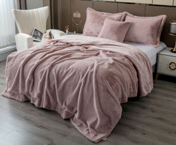 Покрывало декоративное Rabbit (пудра жемчуг)