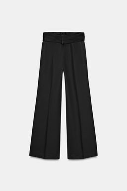 ZW COLLECTION LIMITED EDITION WAISTBAND TROUSERS - Zara фото 3