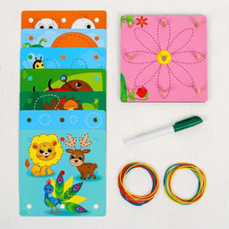 Геоборд с карточками Пиши-стирай. Животные - Лесная мастерская фото 5