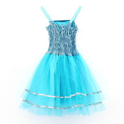 Карнавальный костюм «Милая Мальвина»: платье, перчатки, гольфы, ободок, рост 104-134 см