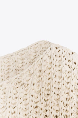 CONTRAST KNIT SWEATER - Zara фото 7