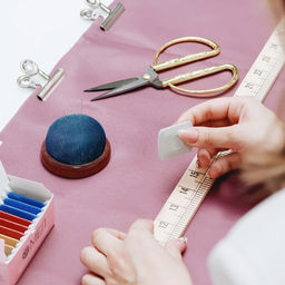 Игольница «Круг», на деревянной подложке, d=7 см, МИКС