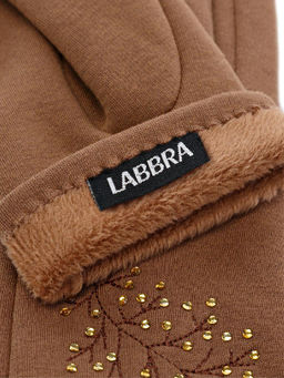 Перчатки жен Labbra LB-PH-88 taupe  фото 4