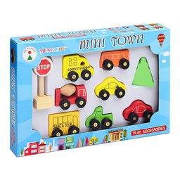 Набор машин "Транспорт" со знаками