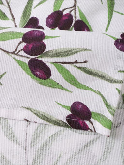 Скатерть «Доляна» Olives 149×220 см, 100% хлопок, рогожка 164 г/м²