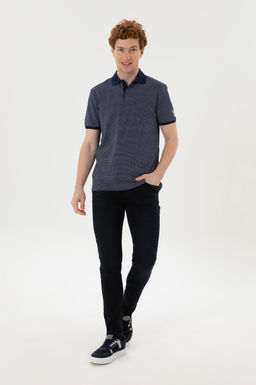 Мужская темно-синяя футболка - U.s. polo assn фото 11