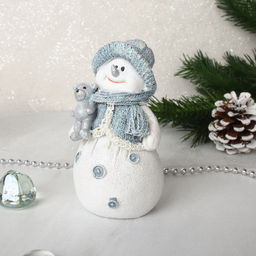 Фигурка Снеговик 10 см / L2132 /уп 120/Новый год - ГалеонТрейд фото 4