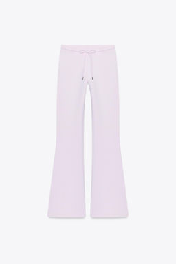 INTERLOCK FLARE TROUSERS