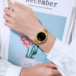 Часы наручные Skmei женские электронные 1669gold