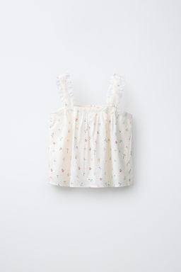 TOP SCHIFFLY PUNTILLA / Crudo - Zara фото 3