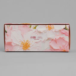 Цена за 5 шт. Кондитерская упаковка, коробка с ламинацией Мазки, 17 х 7 х 4 см