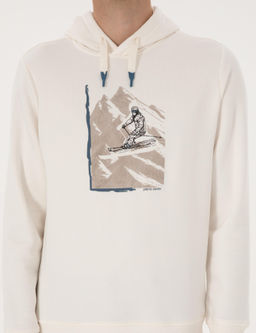 Ekru Regular Fit Sweatshirt - Pierre cardin фото 6