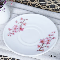 Блюдце 140 мм / GB220/GD55-6A (7196) /уп 8/ Сакура - Галеонтрейд фото 2