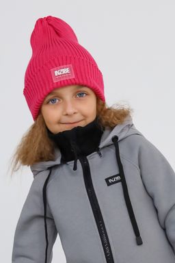 Шапка тыковка, фуксия