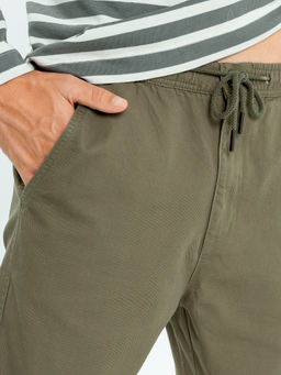 Брюки мужские текстильные в зеленом оттенке - Mark formelle фото 4