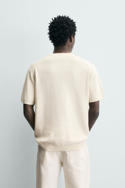 PURL KNIT T-SHIRT - Zara фото 11