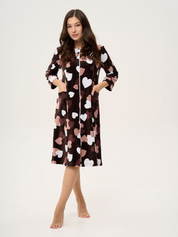 Халат ВЛ-1439, велюр