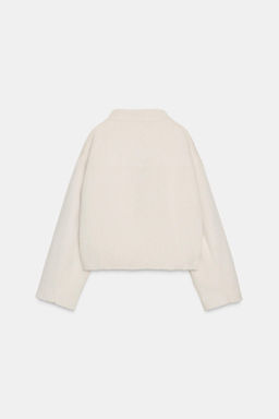 DOUBLE-BREASTED FAUX FUR JACKET - Zara фото 7