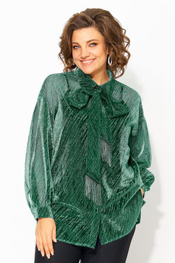 Блуза Liliana 1496-Р изумруд