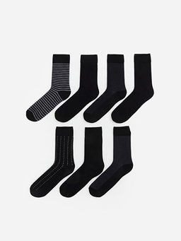 Desenli Erkek Soket ?orap 7li