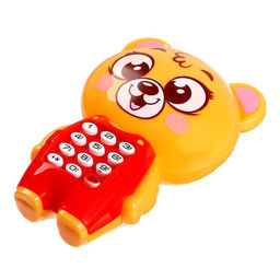 Телефон музыкальный Зверята, в пакете, МИКС - Zabiaka фото 4