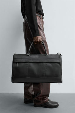 TEXTURED TRAVEL BAG - Zara фото 7