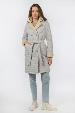 05-2103 Куртка женская зимняя (пояс)