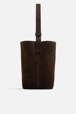 LEATHER HANDBAG - LIMITED EDITION - Zara фото 3