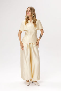 Брюки Pirs 6671 сливочный