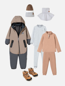 Комбинезон Softshell демисезонный Кокос - Bungly фото 7