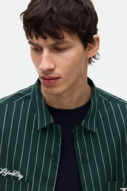 Camisa con motivo bordado Regular Fit - H&m фото 4