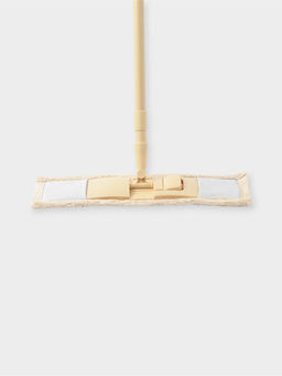 Швабра «Пастель», плоская, окрашенный телескопический черенок, микрофибра, 43×14×124 см