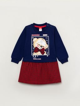 CRB wear/CWNG 62942-41-298 Платье для девочки, темно-синий/Ex.Cherubino