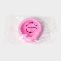 Молд для заливки Доляна Ракушка, силикон, d=6 см, розовый  фото 3